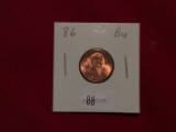 1986 B/U Penny