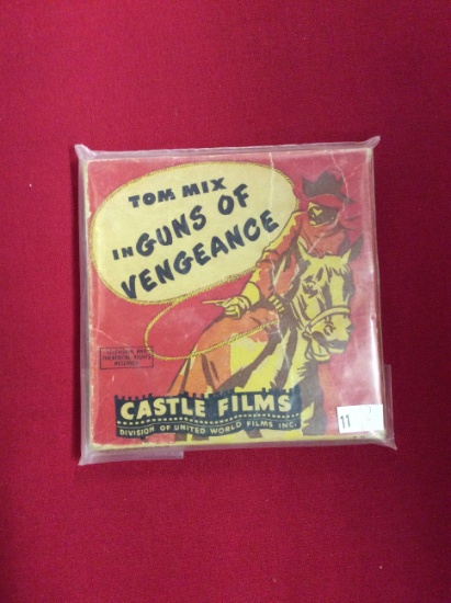 Tom Mix "Guns of Vengeance" Complete Edition Film Reel