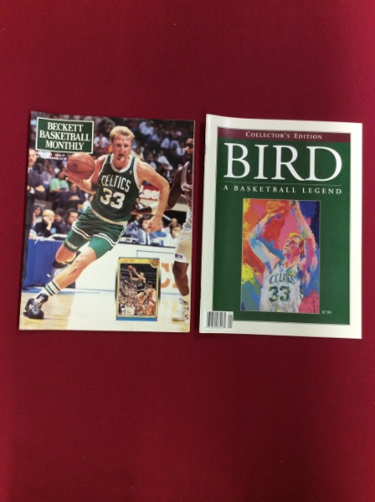 Bird: A Basketball Legend & Beckett Basketball Monthly feat. Larry Bird NBA