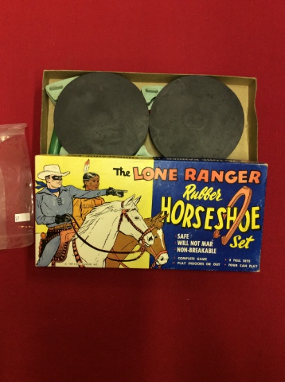 The Lone Ranger Rubber Horseshoe Set