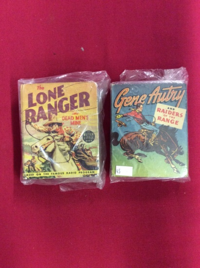 Gene Autry & The Lone Ranger Set of 2 Books