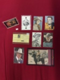 Collection of Western Actors Cards including Don Barry, Hoot Gibson, George