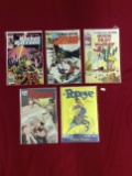 Comic Collection: Rocket Raccoon(2), Quick Draw McGraw(1), and Popeye(2)