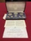 1974 Barbados Eight Coin Proof Set, Solid Sterling Silver (.925 fine)
