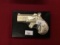 7 oz .999 Silver Bison Bullion Mint Derringer American AG-47 Pistol Bar