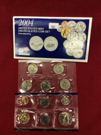 2004 United States Mint Uncirculated Coin Set (11 coins)