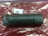 Roll Of 1960-D Nickels, B.U.
