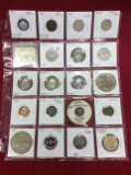 Page Of 20 Coins & Tokens