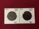 1817, 1831 Large Cent
