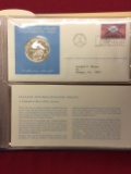 Complete 1972 Official United Nations Medallia First Day Cover