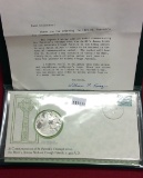 1975 St. Patricks Day Commemorative Medal & Cachet