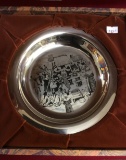 1972 The First Annual Franklin Mint Thanksgiving Plate by Stevan Dohanas, S