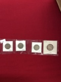 Assorted Coins, 1902 V Nickel, 1905 V Nickel, 1911 V Nickel, 1935 Buffalo N
