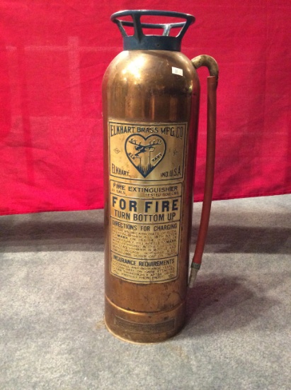 Elkhart Brass Mfg. Co. Fire Extinguisher 2 1/2 Gals.