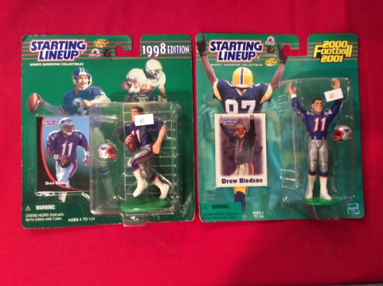 Starting Lineup Patriots Drew Bledsoe Collectible Figurines