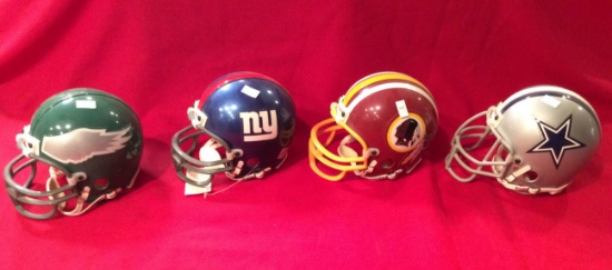 Riddell Mini Helmets 3 5/8" NFL NFC East Jets, Giants, Redskins, Cowboys