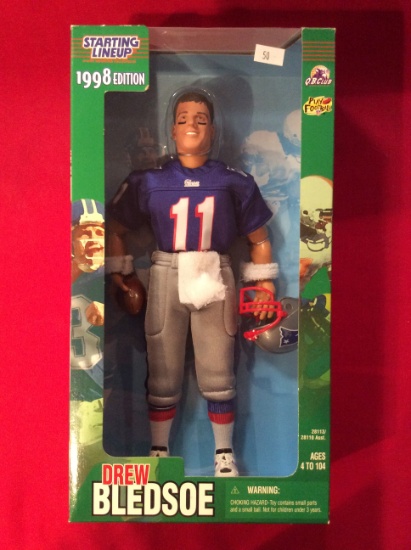 Starting Lineup Drew Bledsoe Fully Poseable Figurine