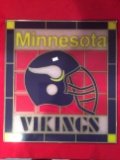 Minnesota Vikings Stained Glass Décor