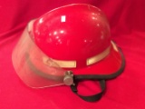 Red Firefighter Helmet