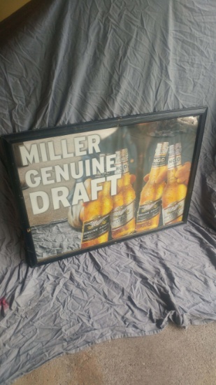 Miller Genuine Draft Mirror