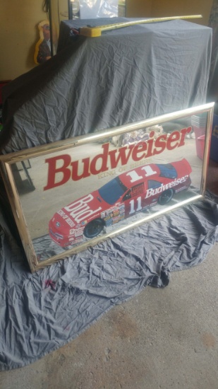 Budweiser NASCAR Mirror