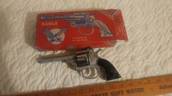 Kilgore Eagle Cap Gun, with original box