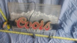 Coors Lighted Sign