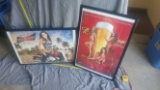 (2) Budweiser Posters