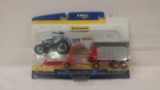 New Holland T8020 with Forage Harvester and Wagon 1/64 13774