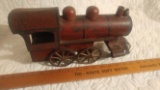 Early Metal Steam Engine, all original paint, 14