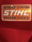 Stihl Service Center Power Tools Double Sided Aluminum Advertising Sign