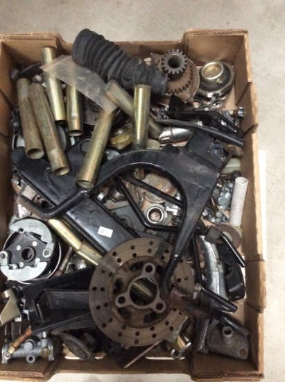 Assortment of Moped Parts