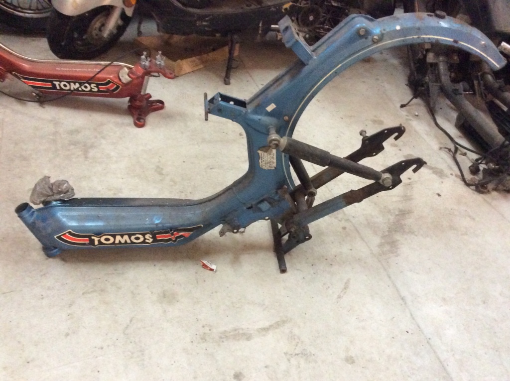 1989 TOMOS A35 50 Vintage Frame | Cars & Vehicles | Online Auctions |  Proxibid