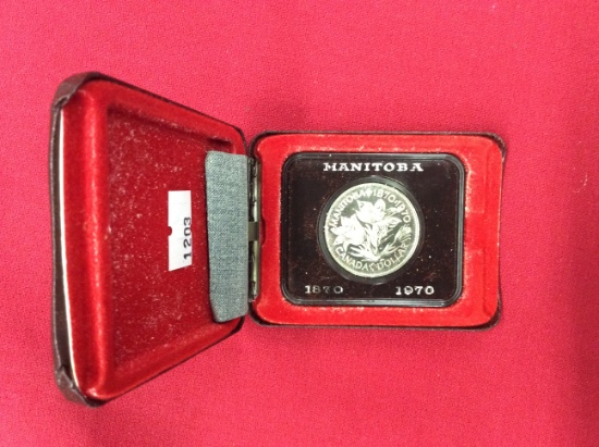 1970 Montoba Canada Dollar Coin