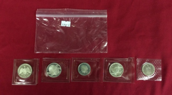 (5) German Coins