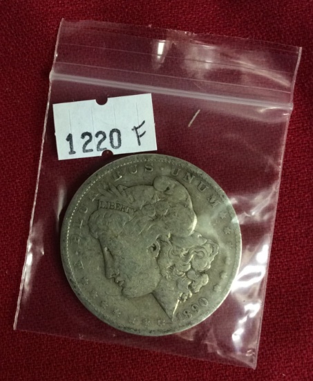 1890-O Morgan Silver Dollar