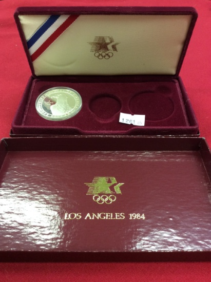 United States Silver & Gold: Los Angeles 1984 Silver Dollar ONLY, Gold Not