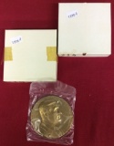 From the US Mint, Philadelphia, #313 & #314 Medallions