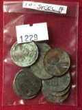 (10) Steel Cents