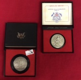America's First Day Medals, General Anthony Wayne & Colonel De Fleury
