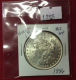 1886 Morgan Silver Dollar, MS64