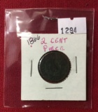 1866 2 Cent Piece
