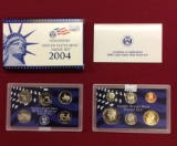 2004 United States Mint Proof Set & 2004 United States Mint 50 State Quarte
