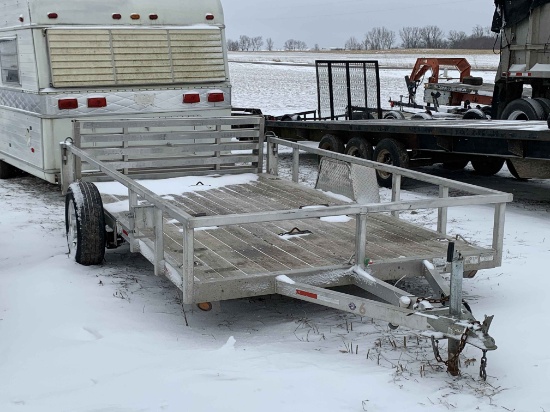 Aluminum Single Axle Trailer