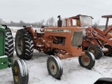 Alice Chalmers D 19 Tractor, Three-point, Pto, New Rear Rubber, Runs Well, 1375 Hours On Meter