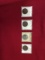 (4) Old Canadian Coins: (2) 1913 Cents, 1915 Cent & 1979 50 Cent Piece