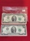 (2) $2 Bills