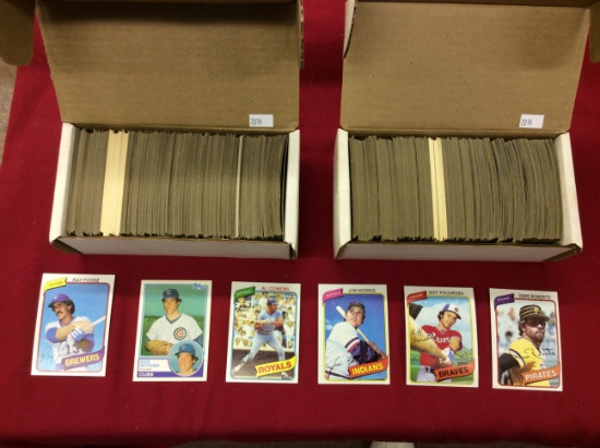 2 Boxes of Baseball Collector Cards