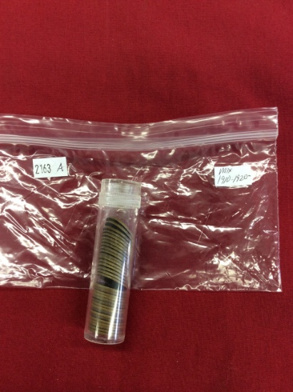 1910-1920 Partial Roll of Pennies