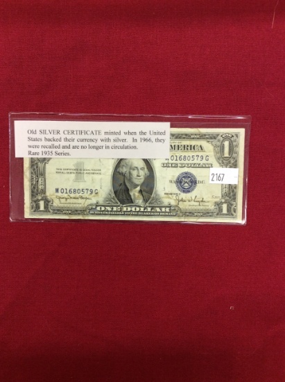 1935 Series Silver Certificate